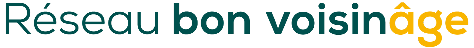Reseau-bon-voisinage-lettrage Logo Réseau bon voisinâge